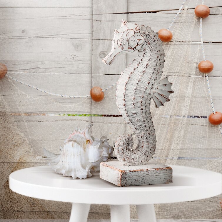 resin seahorse figurine